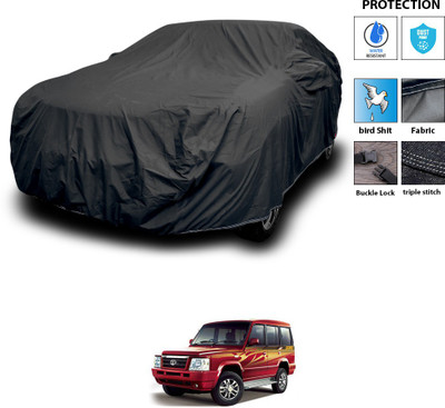 PAGORA Car Cover For Tata Sumo Gold (With Mirror Pockets)(Black)