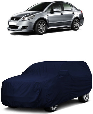 ANTOFY Car Cover For Maruti Suzuki SX4 (With Mirror Pockets)(Blue)