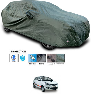 PAGORA Car Cover For Tata Bolt (With Mirror Pockets)(Green)