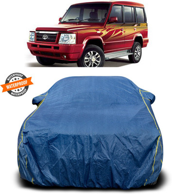 PAGORA Car Cover For Tata Sumo Gold (With Mirror Pockets)(Blue)