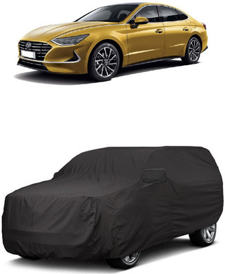 ANTOFY Car Cover For Hyundai Sonata Gold (With Mirror Pockets)(Grey)