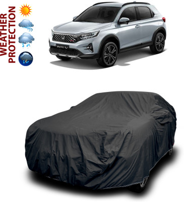 PAGORA Car Cover For Honda WR-V (With Mirror Pockets)(Black)