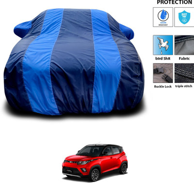 PAGORA Car Cover For Mahindra KUV100 (With Mirror Pockets)(Blue)