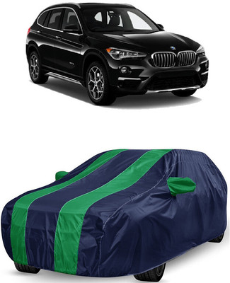 ANTOFY Car Cover For BMW X1 sDrive 20d xLine (With Mirror Pockets)(Green, Blue)