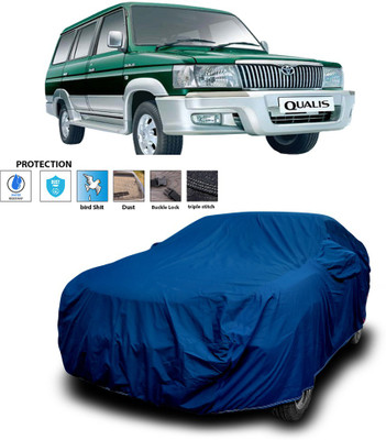 PAGORA Car Cover For Toyota Qualis (With Mirror Pockets)(Blue)