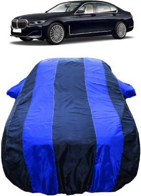 Wegather Car Cover For BMW 7 Series 745Le xDrive Petrol (With Mirror Pockets)(Blue)