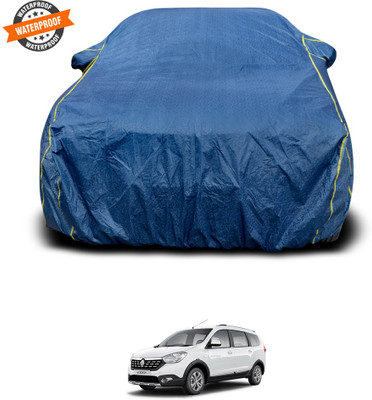 PAGORA Car Cover For Renault Lodgy (With Mirror Pockets)(Blue)