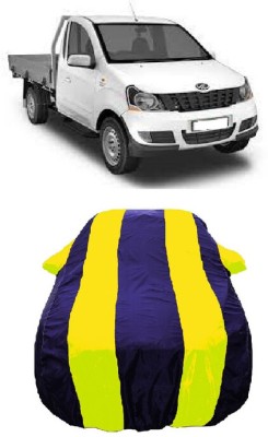 Wegather Car Cover For Mahindra Genio 2 DR 5 SP 2.2 DT (With Mirror Pockets)(Yellow)