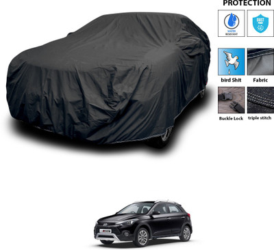 PAGORA Car Cover For Hyundai i20 Active (With Mirror Pockets)(Black)