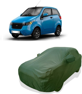 Tricway Car Cover For Mahindra e2o (With Mirror Pockets)(Green)