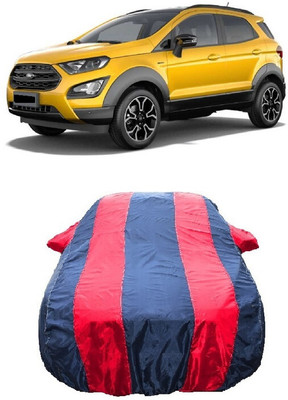 Wegather Car Cover For Ford Ecosport Nsplit (With Mirror Pockets)(Red)