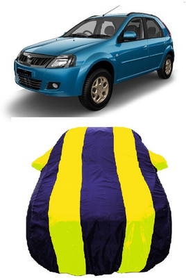 Wegather Car Cover For Mahindra E Verito D6 (With Mirror Pockets)(Yellow)