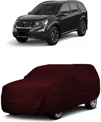 ANTOFY Car Cover For Mahindra XUV500 W9 AT Diesel (With Mirror Pockets)(Maroon)