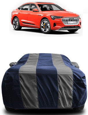 SUGASHRI Car Cover For Audi e-tron Sportback (With Mirror Pockets)(Grey, Blue)