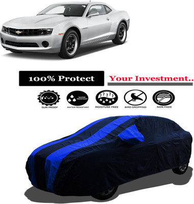 Amexride Car Cover For Chevrolet Camaro 3.4L (With Mirror Pockets)(Multicolor)