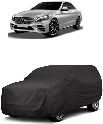 ANTOFY Car Cover For Mercedes Benz C-Class Prime C 220d Diesel (With Mirror Pockets)(Grey)