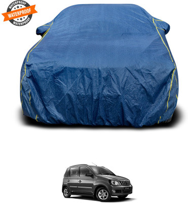 PAGORA Car Cover For Mahindra Quanto (With Mirror Pockets)(Blue)
