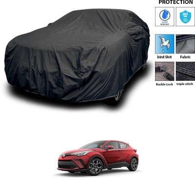 CODOKI Car Cover For Toyota C-HR (With Mirror Pockets)(Black)