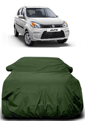 Autoprime Car Cover For Maruti 800 Std BSII (With Mirror Pockets)(Green)