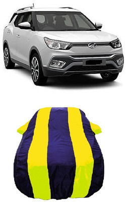 Wegather Car Cover For Mahindra S204 (With Mirror Pockets)(Yellow)