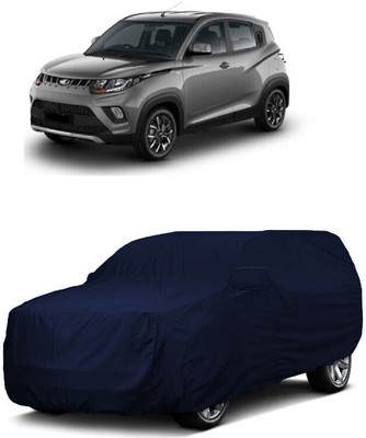 ANTOFY Car Cover For Mahindra KUV100 NXT D75 K2 Plus Diesel (With Mirror Pockets)(Blue)