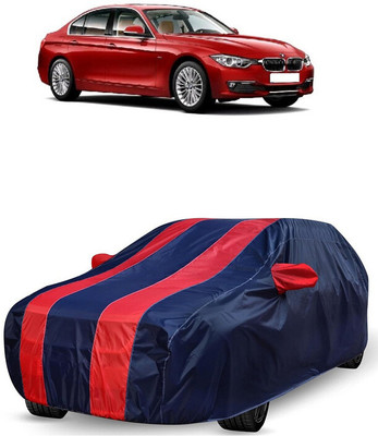 ANTOFY Car Cover For BMW 3 Series 320i (With Mirror Pockets)(Red, Blue)