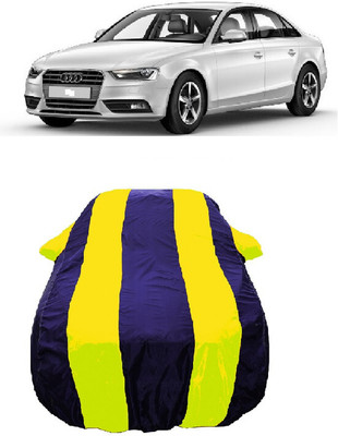 Wegather Car Cover For Audi A4 8E2 1.8 TSI (With Mirror Pockets)(Yellow)