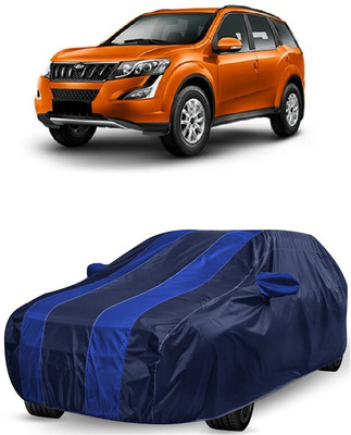 ANTOFY Car Cover For Mahindra XUV500 W7 AT Diesel (With Mirror Pockets)(Blue, Blue)
