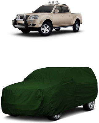 ANTOFY Car Cover For Tata Xenon XT 2.2 (With Mirror Pockets)(Green)