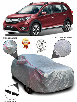 PAGORA Car Cover For Honda Brio (With Mirror Pockets)(Silver)