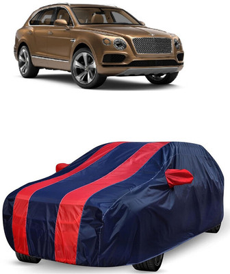 ANTOFY Car Cover For Bentley Bentayga V8 Petrol (With Mirror Pockets)(Red, Blue)