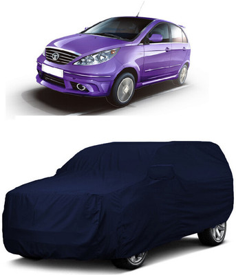 ANTOFY Car Cover For Tata Indica D90 (With Mirror Pockets)(Blue)