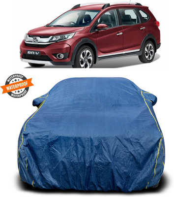 CODOKI Car Cover For Honda BR-V (With Mirror Pockets)(Blue)