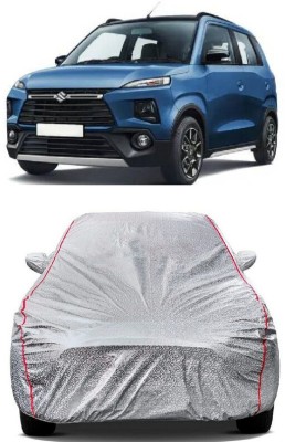 SUGASHRI Car Cover For Maruti Suzuki XL5 (With Mirror Pockets)(Silver)