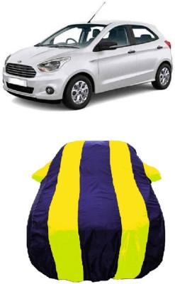 Wegather Car Cover For Ford Figo 1.2P Titanium Plus MT (With Mirror Pockets)(Yellow)