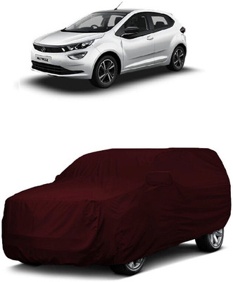 ANTOFY Car Cover For Tata Altroz XZ Petrol (With Mirror Pockets)(Maroon)