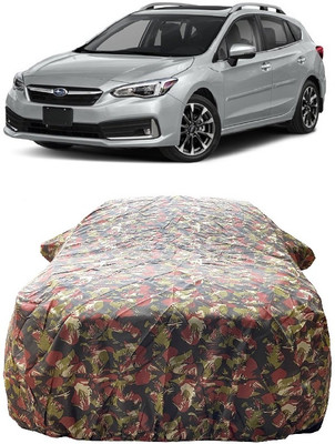 Wegather Car Cover For Subaru Impreza (With Mirror Pockets)(Multicolor)