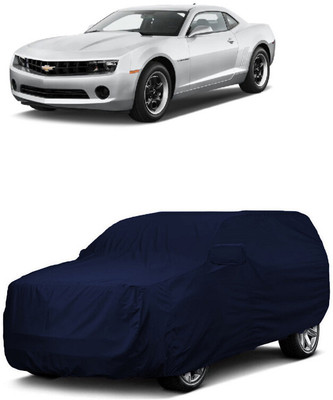 ANTOFY Car Cover For Chevrolet Camaro 3.4L (With Mirror Pockets)(Blue)
