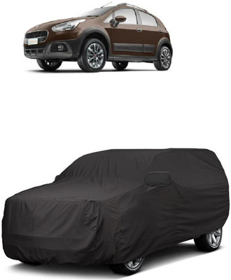 ANTOFY Car Cover For Fiat Avventura Power Up 1.3 Active Diesel (With Mirror Pockets)(Grey)
