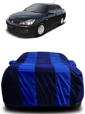 SUGASHRI Car Cover For Mitsubishi Cedia (With Mirror Pockets)(Blue, Blue)