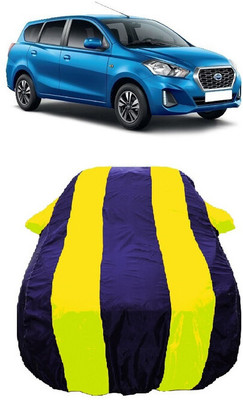 Wegather Car Cover For Datsun Go Plus D Petrol (With Mirror Pockets)(Yellow)