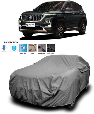 GOSHIV-car and bike accessories Car Cover For MG Hector (With Mirror Pockets)(Grey)