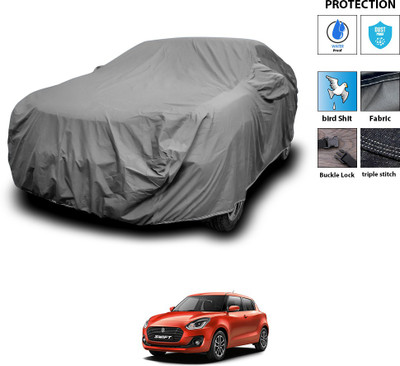 PAGORA Car Cover For Maruti Suzuki Swift (With Mirror Pockets)(Grey)