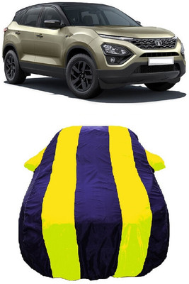 Wegather Car Cover For Tata Harrier XZ Plus Diesel (With Mirror Pockets)(Yellow)