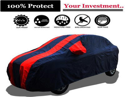 Amexride Car Cover For Audi A6 4B2 3.0 TDI Quattro (With Mirror Pockets)(Red)