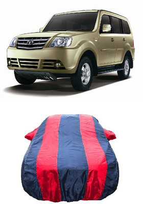 Wegather Car Cover For Tata Grand Dicor (With Mirror Pockets)(Red)