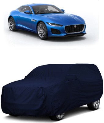 ANTOFY Car Cover For Jaguar F-Type Coupe R-Dynamic 2.0 Petrol (With Mirror Pockets)(Blue)