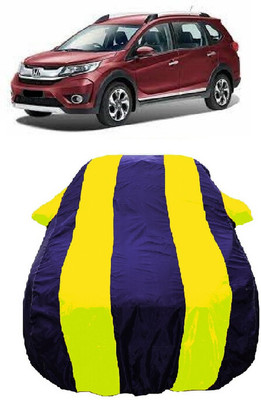 Wegather Car Cover For Honda BRV i-VTEC VX MT Petrol (With Mirror Pockets)(Yellow)