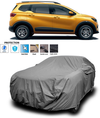 CODOKI Car Cover For Renault Triber (With Mirror Pockets)(Grey)