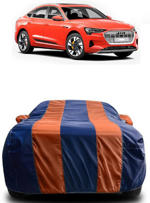 SUGASHRI Car Cover For Audi e-tron Sportback (With Mirror Pockets)(Orange, Blue)